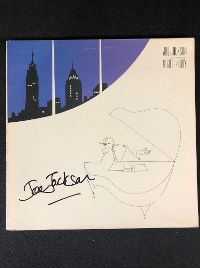 Joe Jackson "Night and Day" Autographed Album