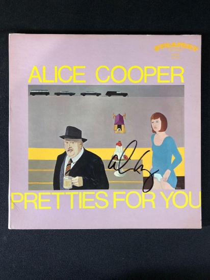 Alice Cooper "Pretties For You" Autographed Album