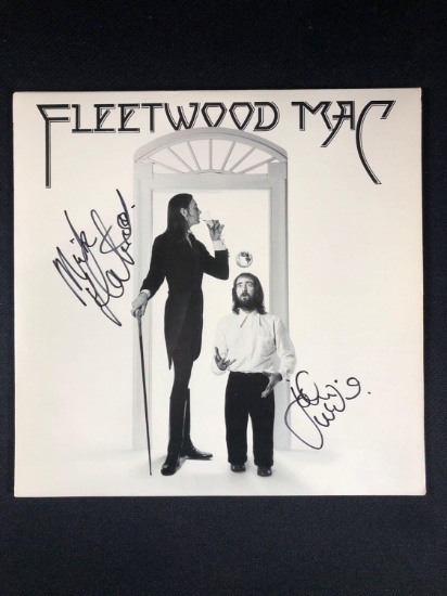 Fleetwood Mac Autographed Album Signed by Mick Fleetwood and John McVie