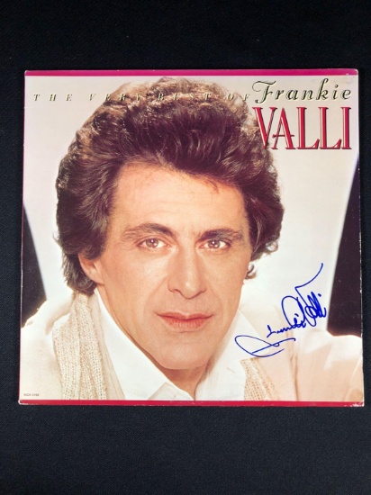 Frankie Valli "The Very Best Of" Autographed Album