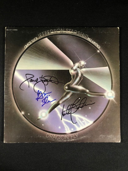 Jefferson Starship "Dragonfly" Autographed Album