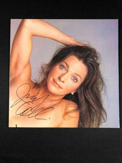 Joan Collins "Hard Time For Lovers" Autographed Album