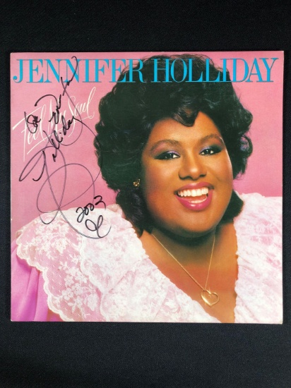 Jennifer Holliday "Feel My Soul" Autographed Album