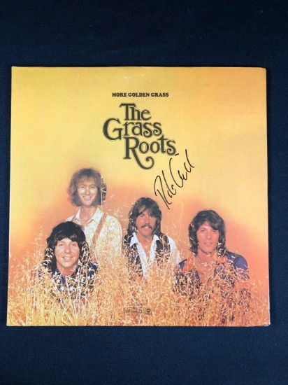 The Grass Roots "More Golden Grass" Autographed Album By Rob Grill