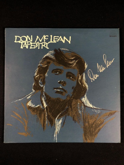 Don Mc Lean "Tapestry" Autographed Album