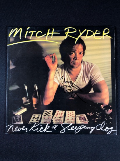 Mitch Ryder "Never Kick A Sleeping Dog" Autographed Album