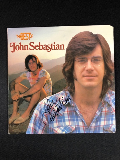 John Sebastian "The Best Of" Autographed Album