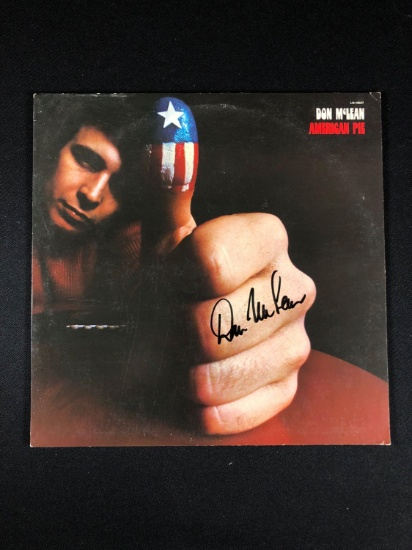 Don Mc Lean "American Pie" Autographed Album