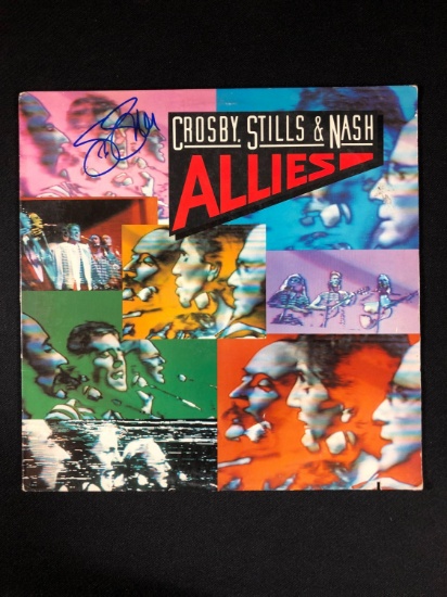 Crosby, Stills & Nash "Allies" Autographed Album