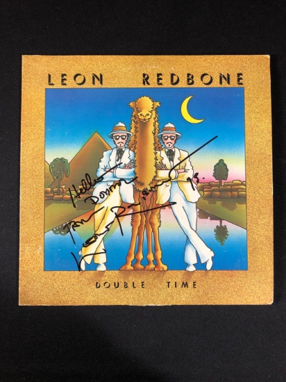 Leon Redbone "Double Time" Autographed Album