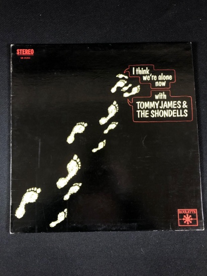 Tommy James and The Shondells "I Think We're Alone Now" Autographed Album signed by Tommy James
