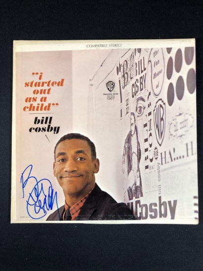 Bill Cosby "I Started Out As A Child" Autographed Album