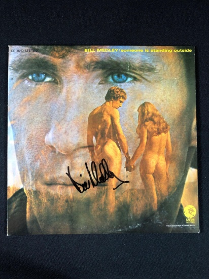 Bill Medley "Someone Is Standing Outside" Autographed Album