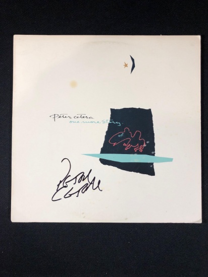 Peter Cetera "One More Story" Autographed Album