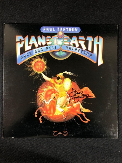 Paul Kantner "Planet Earth Rock and Roll Orchestra" Autographed Album