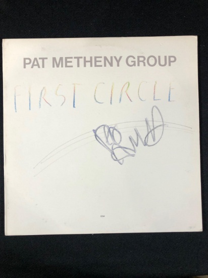 Pat Metheny Group "First Circle" Autographed Album