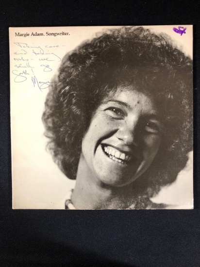 Margie Adam "Songwriter" Autographed Album