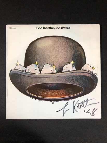 Leo Kottke "Ice Water" Autographed Album