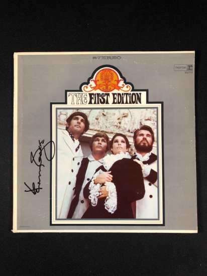 Kenny Rogers "The First Edition" Autographed Albums Signed by Kenny Rogers