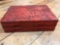 Chinese Carved Cinnabar Box w/ 2 Trays