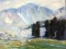 California Plain Air Painting, Eastern Sierras, Unsigned, in the style of Robert W Wood, Original