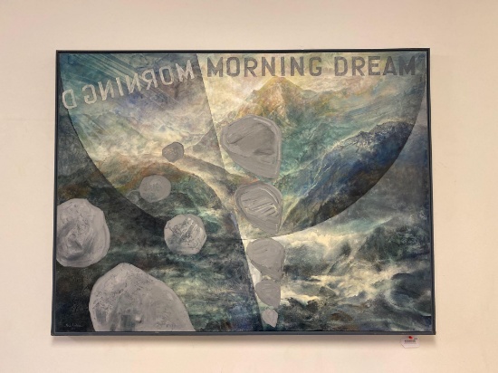 Neil Meitzler (American1930-2009) "Morning Dream" Oil on Canvas Dated 2002
