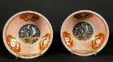 Pair Of Japanese Imari 18th c. Bowls