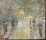 T. B. Buchholy (Unknown Artist) Painting Of London Fog