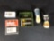 Gillette Safety Razor w/ (5) New Blades & (2) Shaving Cream Brushes