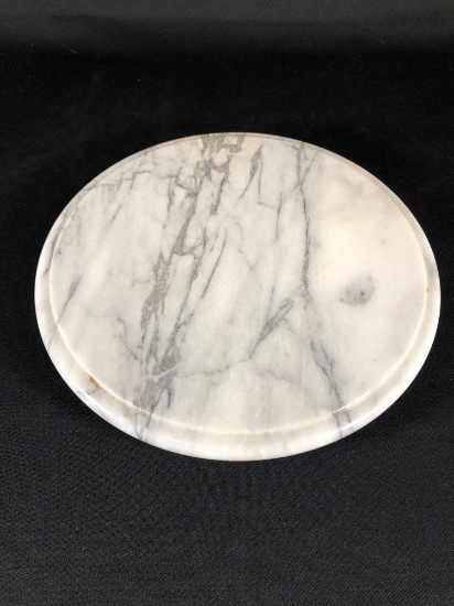 12" Marble Lazy Susan