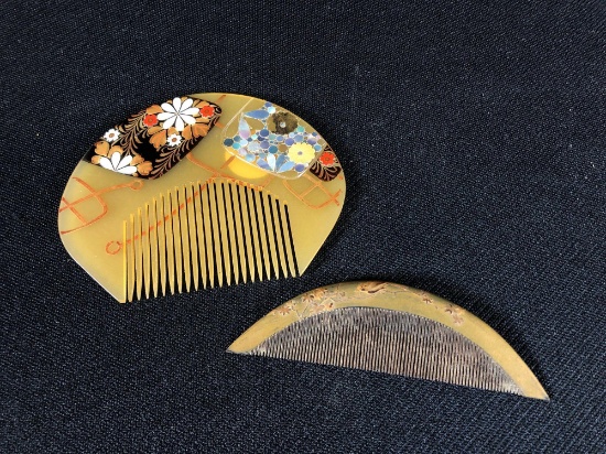 (2) Japanese Geisha Combs