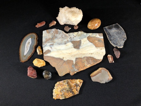 Assortment of Rocks and Minerals
