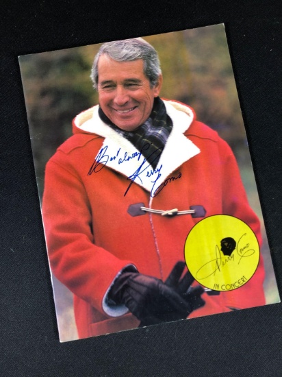 Perry Como "Beginnings" Autographed Photography Booklet