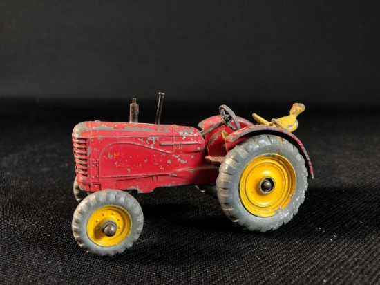 Vintage Dinky Die-Cast Tractor 3"