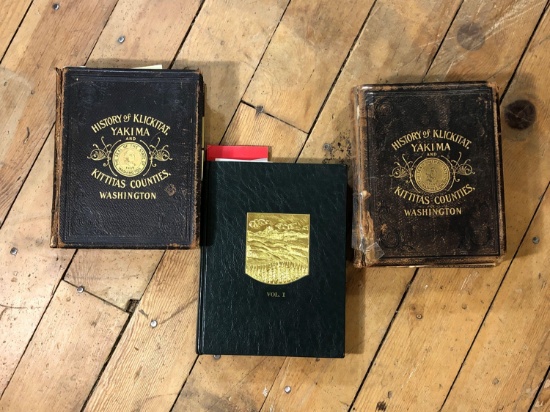 (3) Books on Yakima and Klickitat County