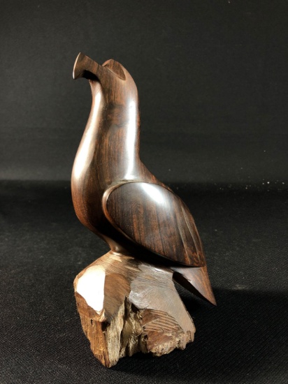 Mexican Ironwood Carved Eagle