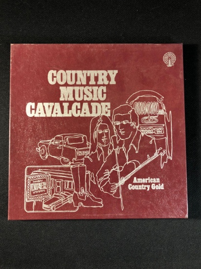 (3) Record Box Set "Country Music Cavalcade"