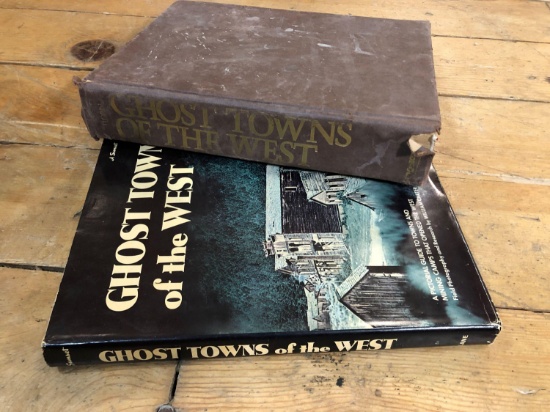 (2) "Ghost Towns of the West" Books