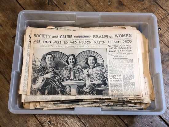 (20+) L. A. Examiners 1936-1938