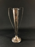 Silver Plated Pairpoint Vase 12.5