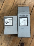 (2) Small 1 Light Track Heads Sears Model 988761