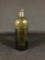 Green Glass Bottle 9-1/2