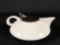 Art Deco Black and White Tea Pot 2-1/2