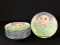 (7) Hand Painted Saucers Made In Japan