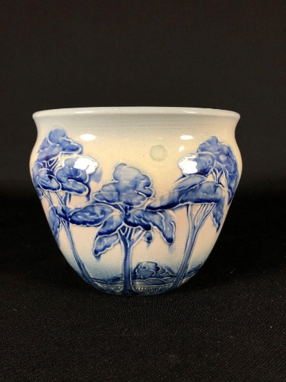 American Weller 1900's -1925 Jardiniere, 5-1/2"h x 6-1/4"dia