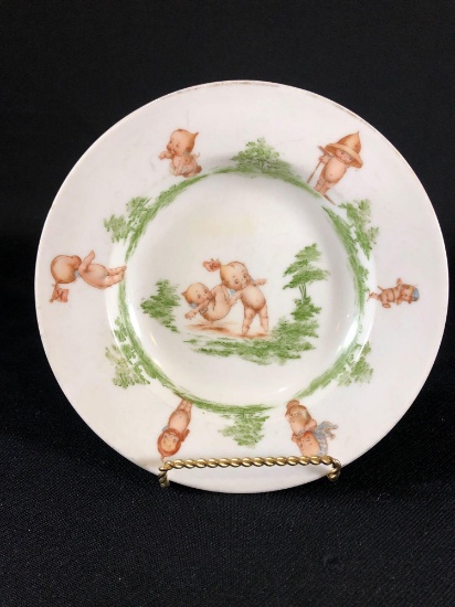 Rose O'Neil Wilson "Kewpie" 7-1/2" Childs Dish