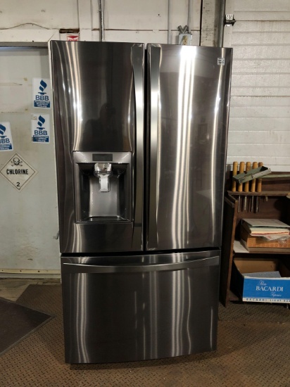 2018 Kenmore Elite French Door Stainless Steal Refrigerator Model # 795.7402.601