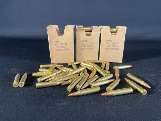 5.56 & .223 Ammunition (Local Pickup Only)