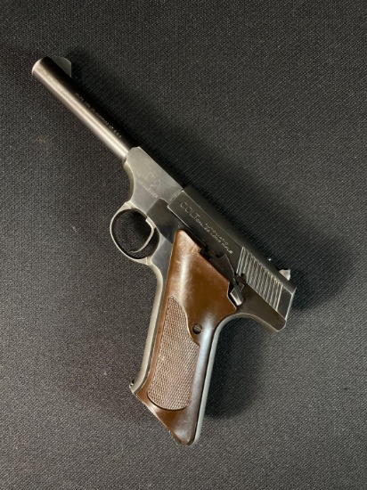 Colt Model Challenger .22 LR, Semi Automatic Pistol w/ Leather Holster