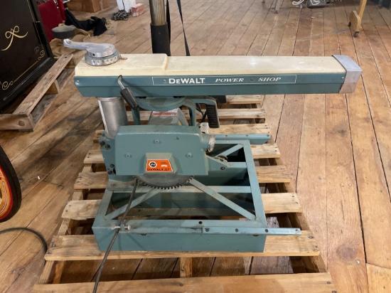 Dewalt Power Shop 10" Radial Arm Saw